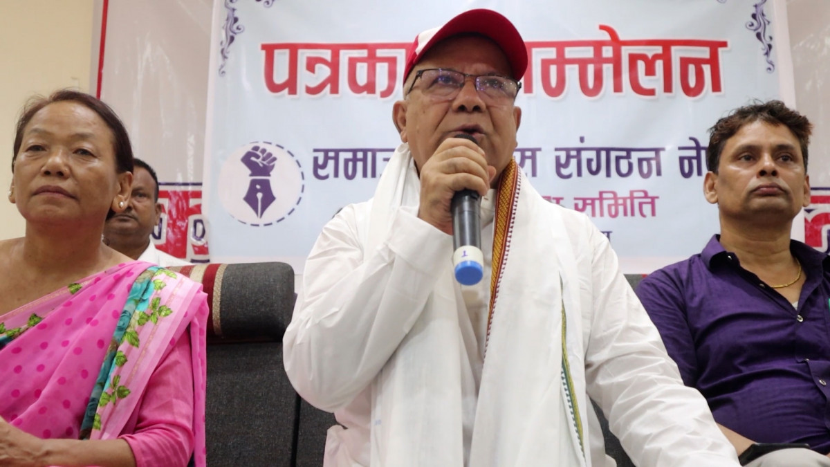 वर्तमान गठबन्धनले कांग्रेस बिना कुनै पनि काम गर्न सक्दैन : अध्यक्ष नेपाल