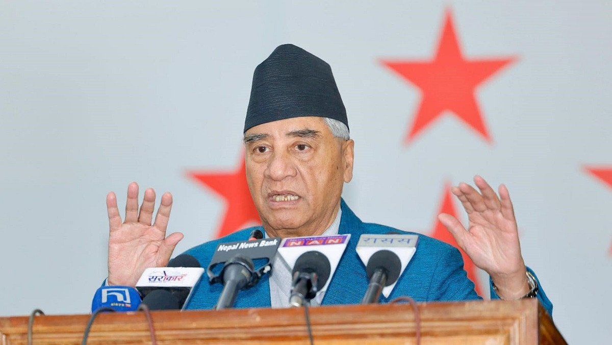 राष्ट्रियसभामा श्रमिक प्रतिनिधित्वको माग गर्दै सभापति देउवालाई ज्ञापनपत्र