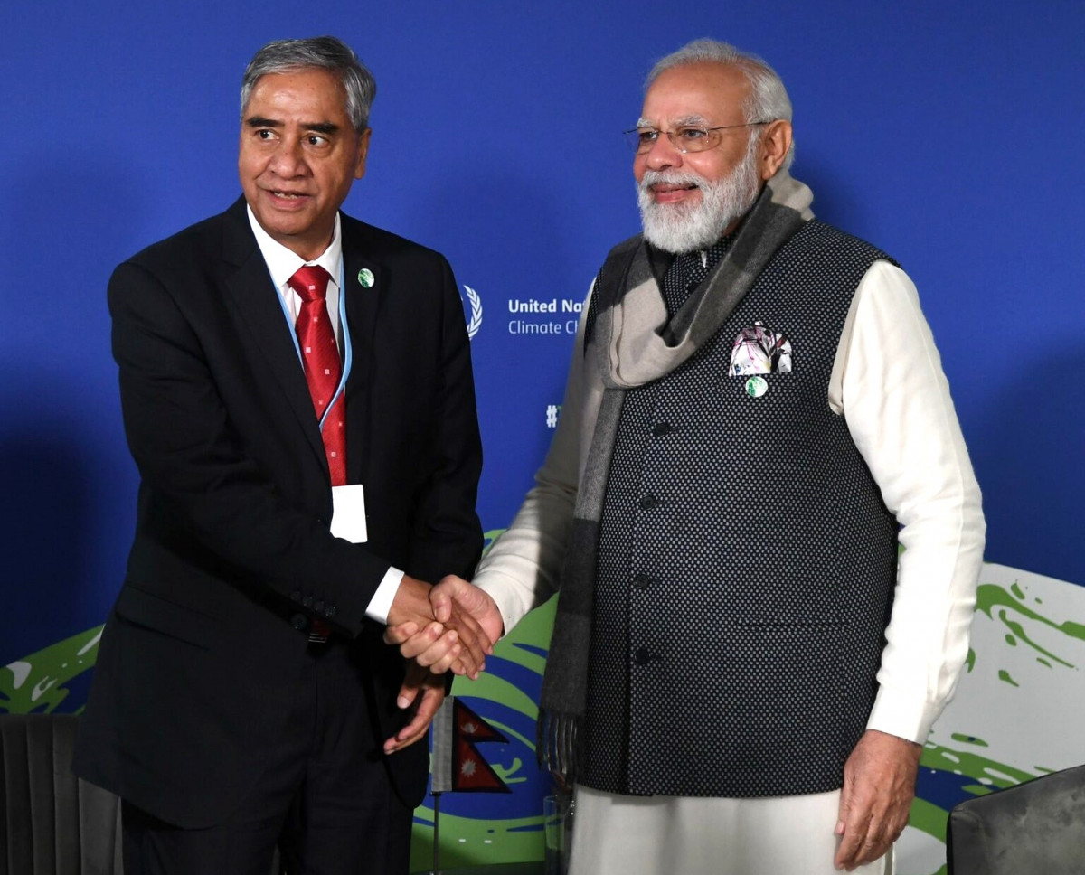 सभापति देउवाद्धारा मोदीलाई बधाई 