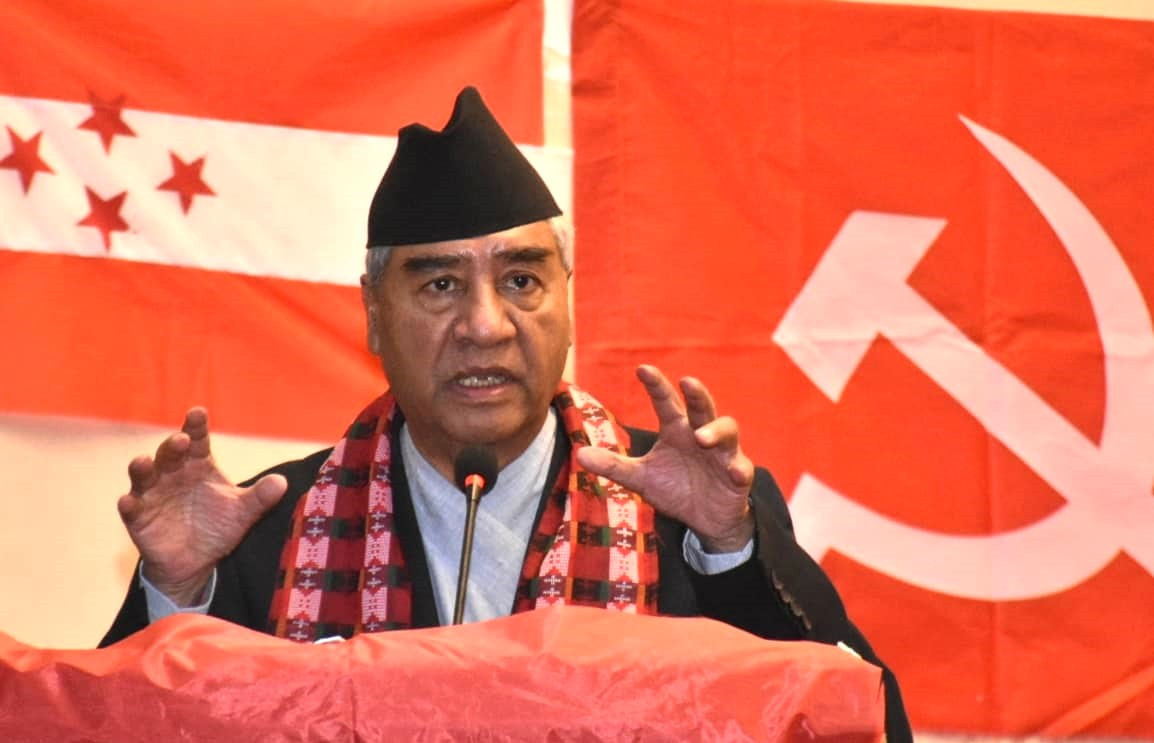 गठबन्धन टुट्दैन : सभापति देउवा