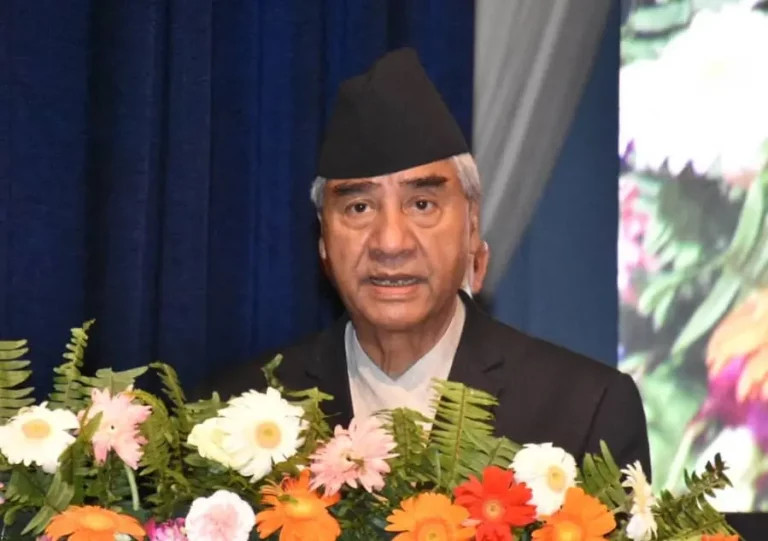 कांग्रेस र एमाले गठबन्धन कसैको विरुद्धमा हैन : सभापति देउवा