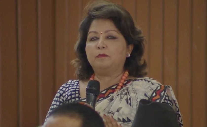 भारत भ्रमणबारे आरजुको ब्रिफिङ : दुई ठुला दल मिल्दा भारतको सकारात्मक प्रतिक्रिया पाएँ